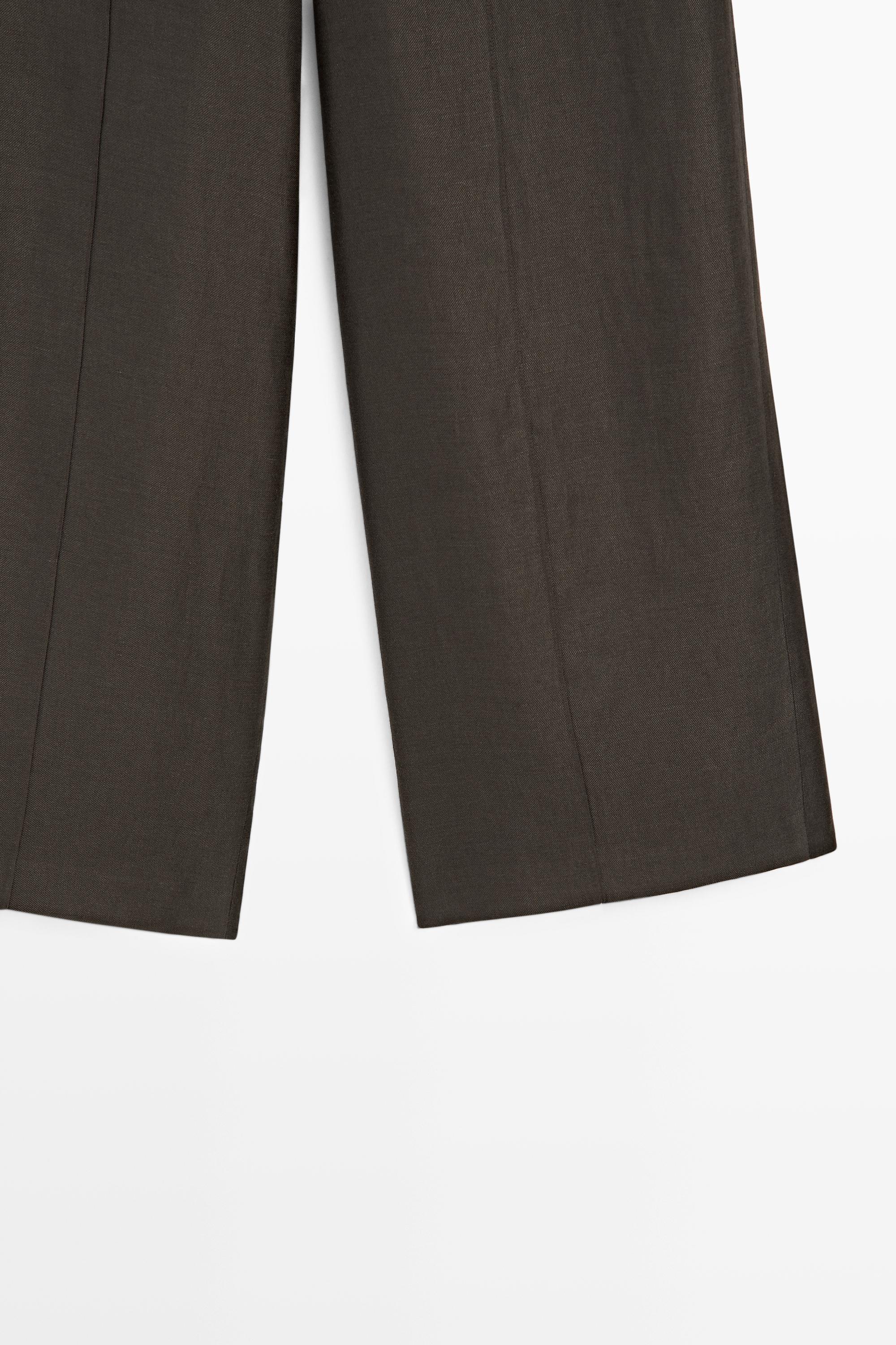 Pantalon fluide 100 % lin
